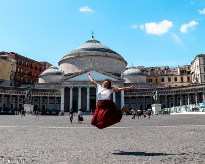 Salto a piazza del Plebiscito