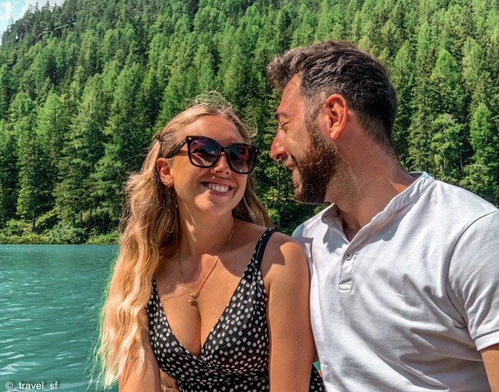 Dolomiti: noi in barca